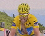 Kim Kirchen pendant la dixime tape du Tour de France 2008